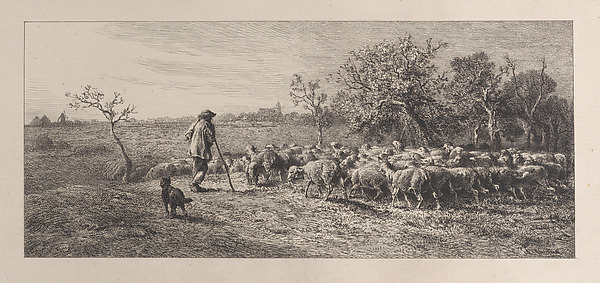Charles Jacque, Arrival in the Field