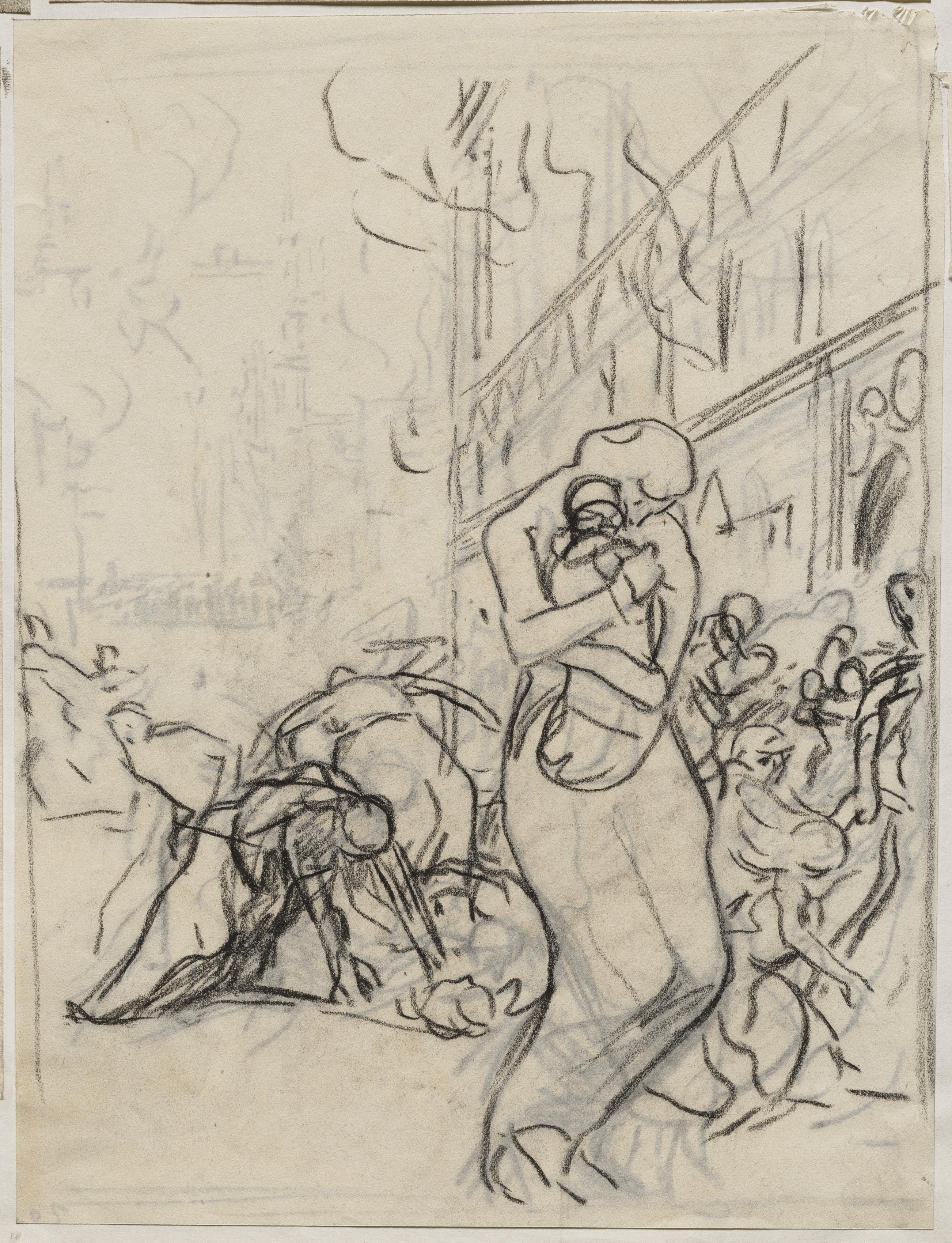 Auguste Louis Lepère, L'Incendie de Louvain