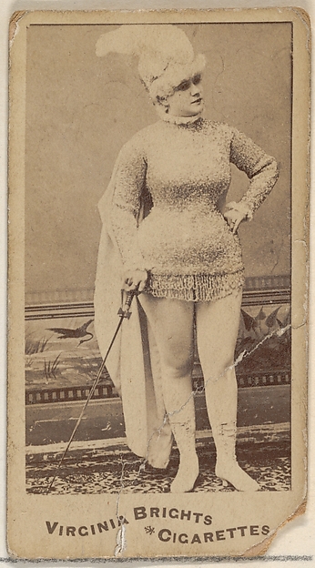 Allen & Ginter, From the Actors and Actresses series (N45, Type 5) for Virginia Brights Cigarettes
