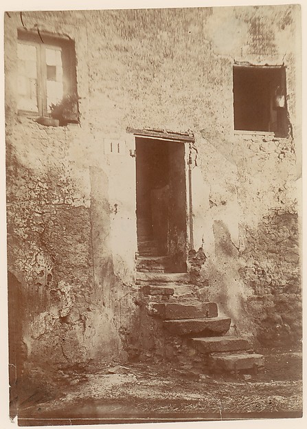 Unknown, [Doorway Into Crumbling Brick Building]