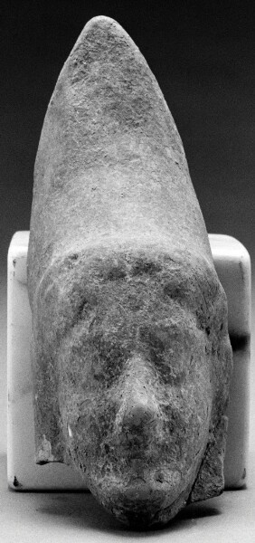 Unknown, Female Head with Conical Polos