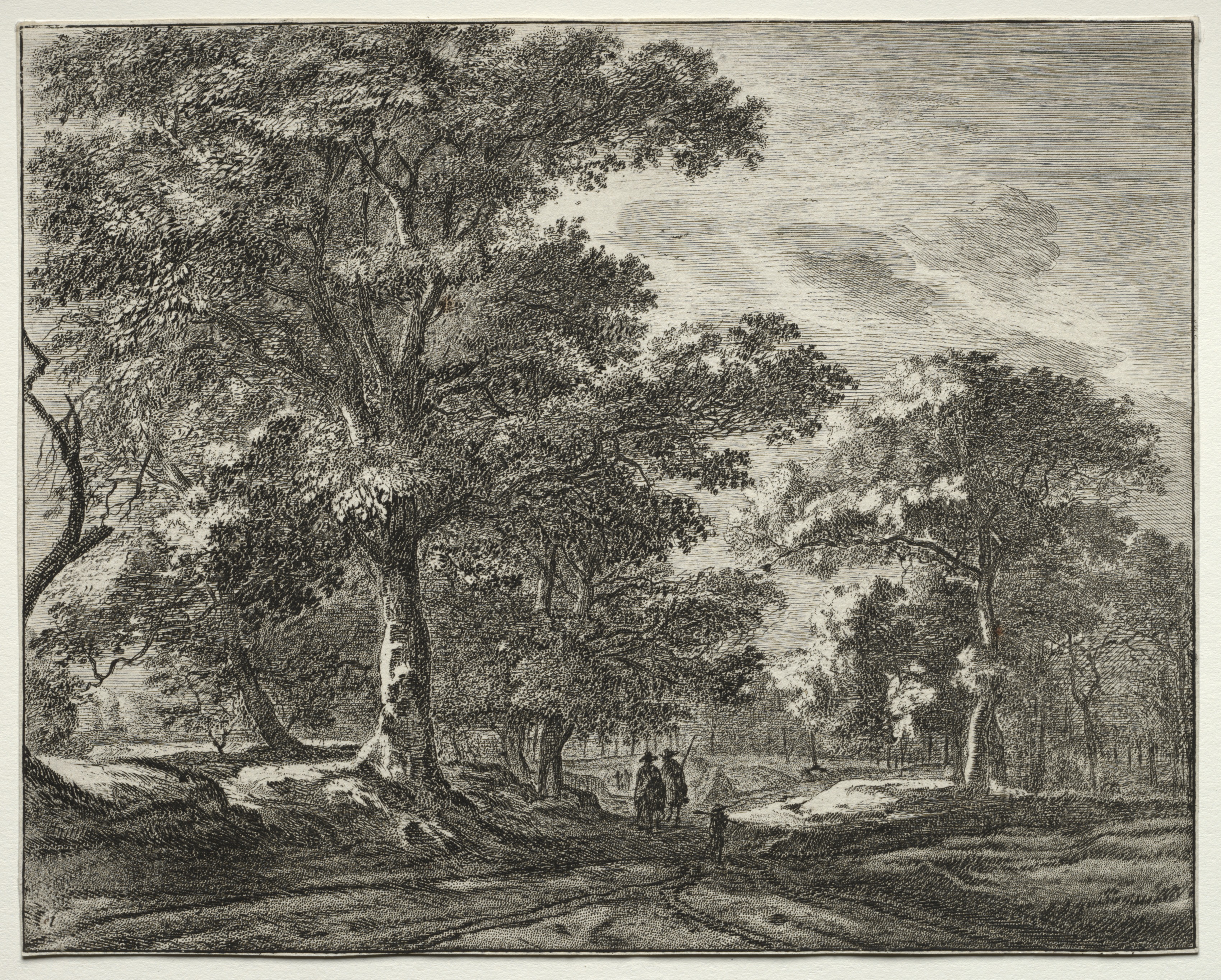 Roelant Roghman, Six views in the Wood of the Hague (series)