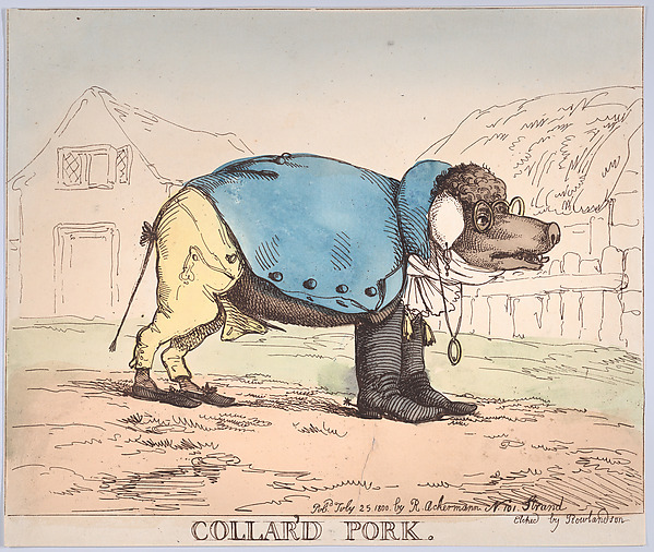 Thomas Rowlandson, Collar'd Pork