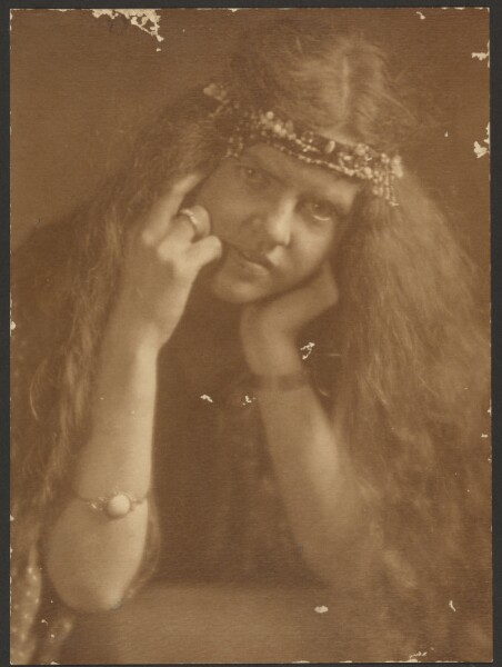 Louis Fleckenstein, [Portrait of a Woman with Diadem]
