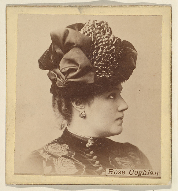 Kinney Brothers Tobacco Company, Rose Coghlan, from the Actresses series (N246), Type 2, issued by Kinney Brothers to promote Sporting Extra Cigarettes