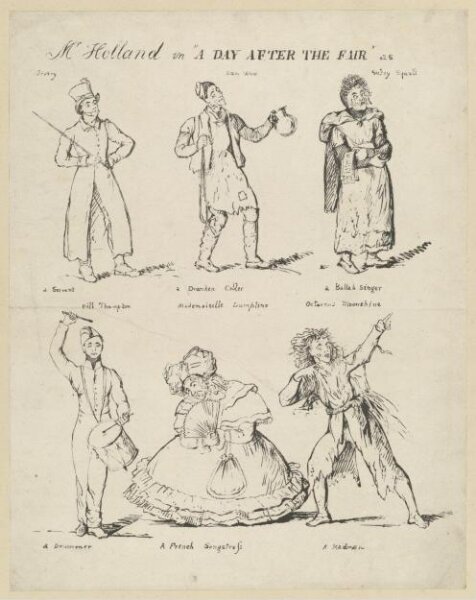 unknown, H Beard Print Collection