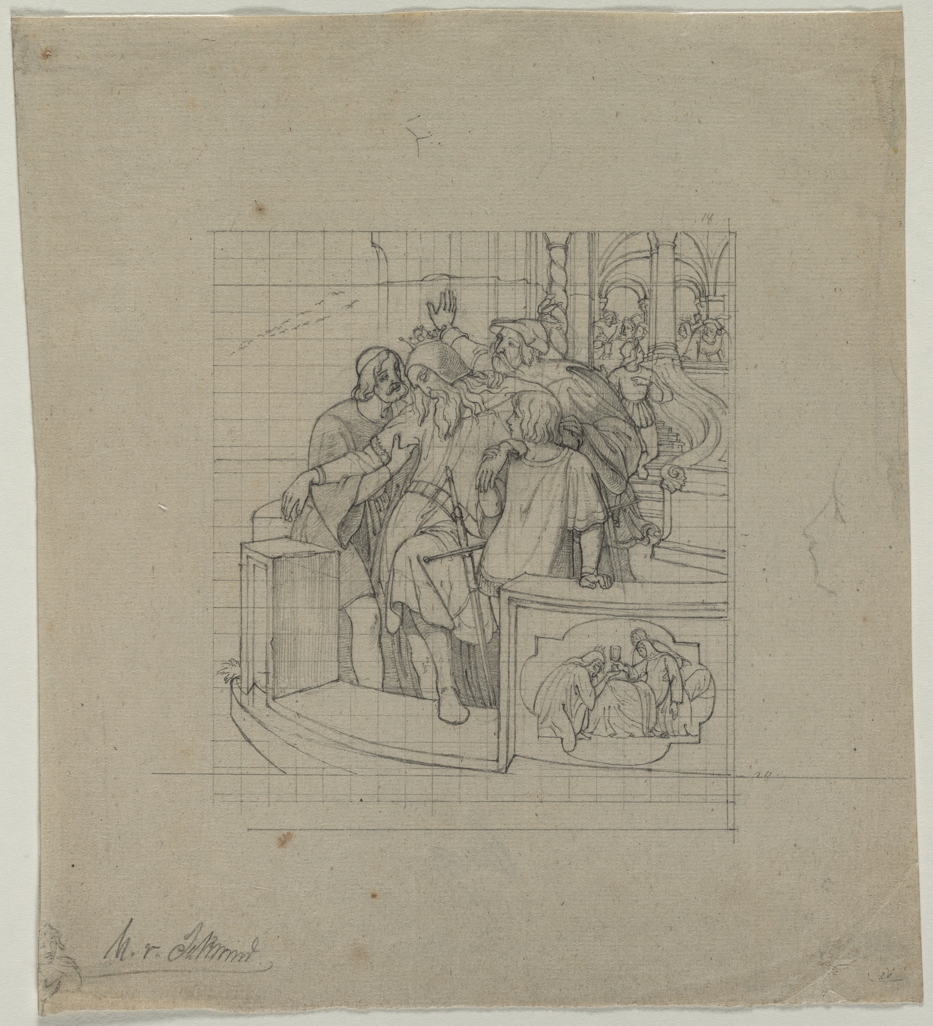 Moritz von Schwind, The King of Thule