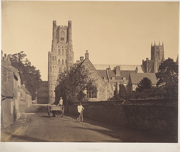 Roger Fenton, Ely Cathedral, from the Grammar School