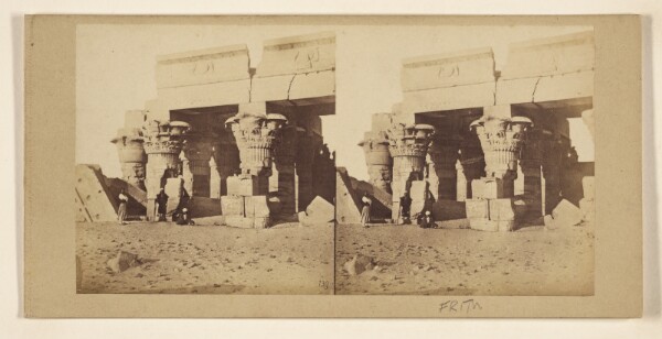 Francis Frith, [Egypte. Le Temple de (---illeg.) Ombos. No. 2.]