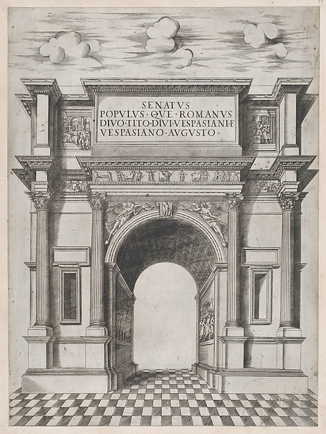 Anonymous, The Arch of Titus, from "Speculum Romanae Magnificentiae"