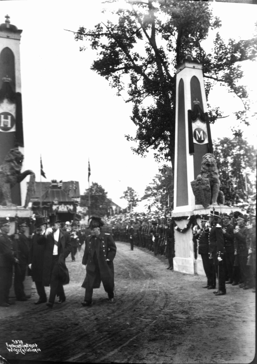 Anders Beer Wilse, Kong Haakon`s Kroningsferd
