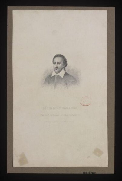 Unknown, Richard Burbadge. The first Performer of King Richard III