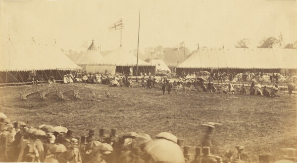 Roger Fenton, [Shooting match]