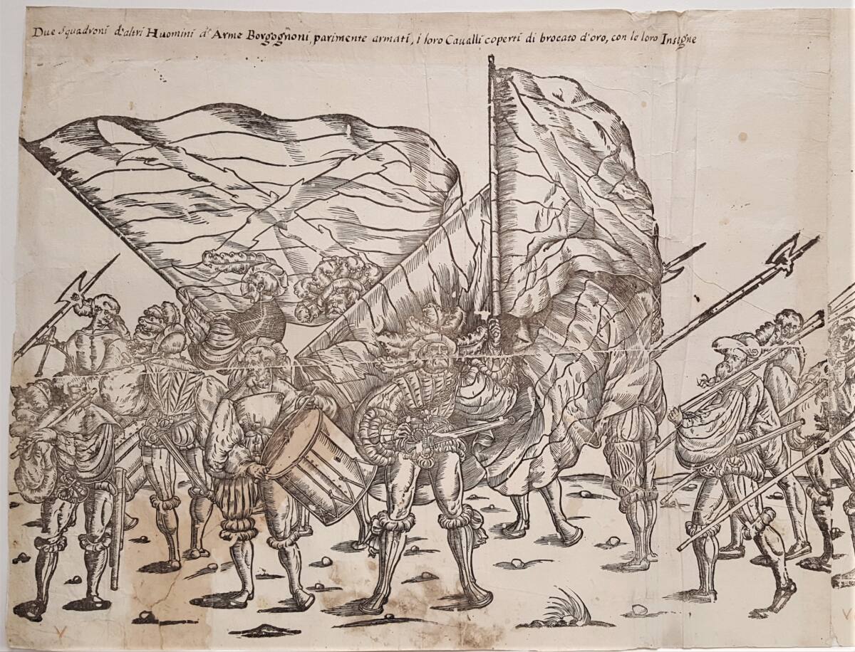 Anonym, Einzug Kaiser Karls V. am 5. November 1529 in Bologna: Blätter 5 und 6