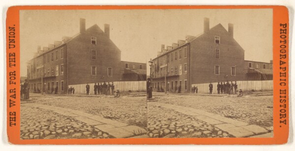 Edward and Henry T. Anthony & Co., "Castle Thunder," Carey St., Richmond, Va., where so many Union prisoners were confined.