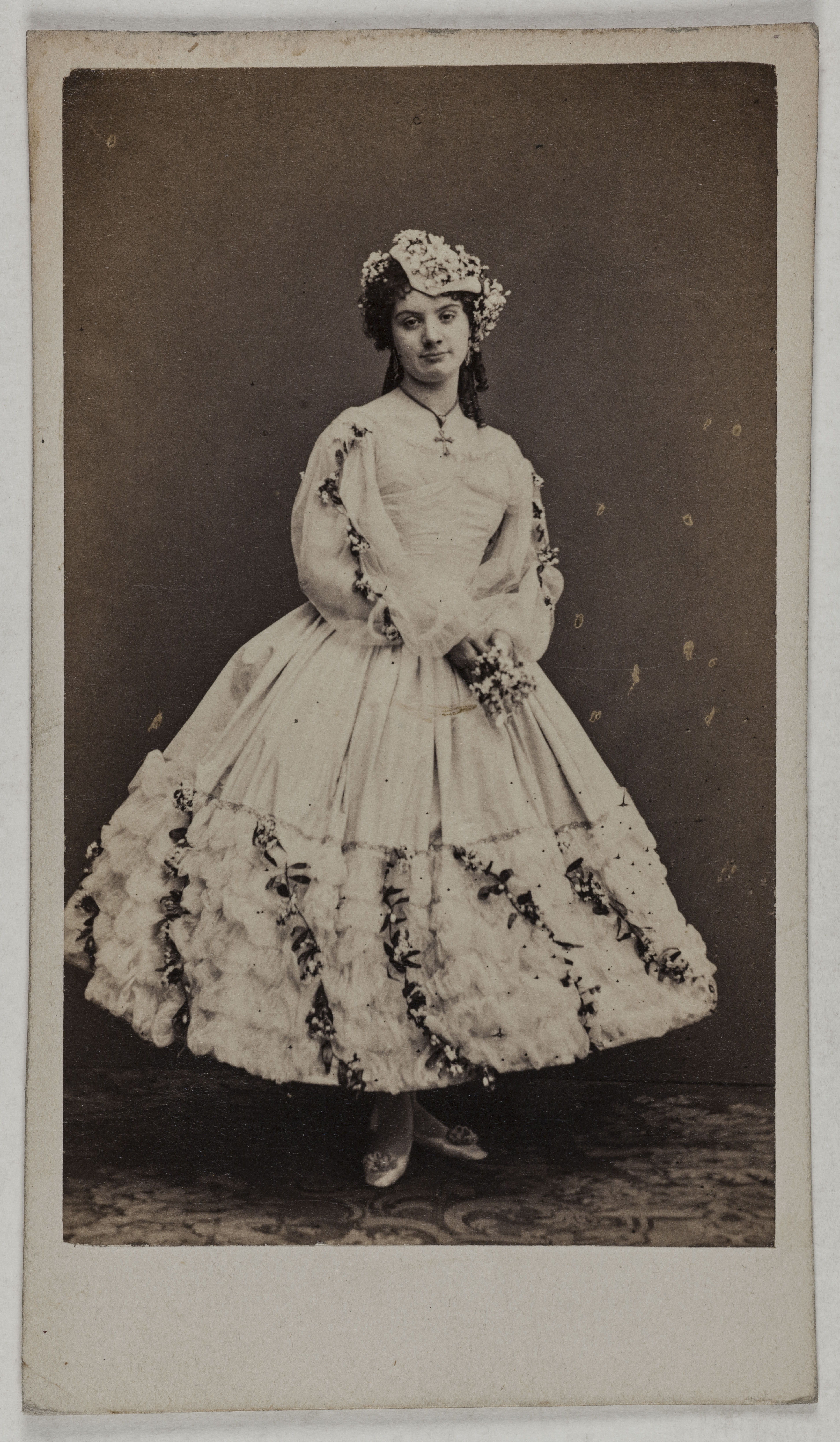 Numa Fils, Portrait de Desclauzas Marie, (née Malvina Ernestine Armand), (1840-1912), (actrice)