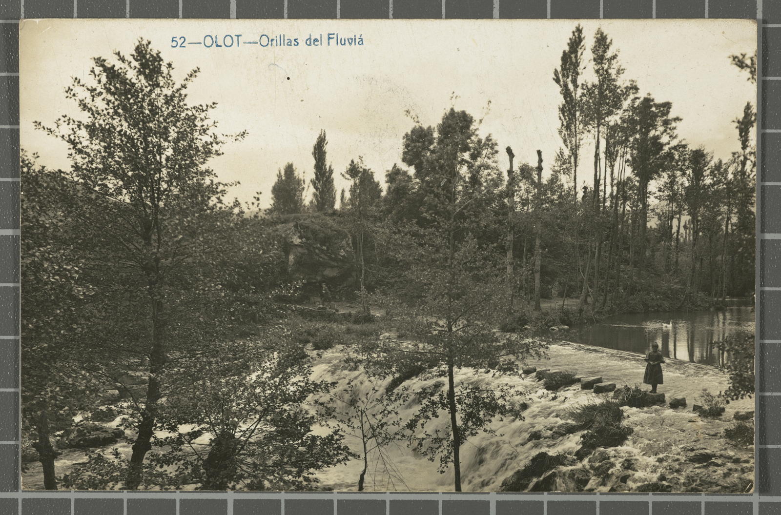 Desconegut, 52 - Olot - Orillas del Fluviá