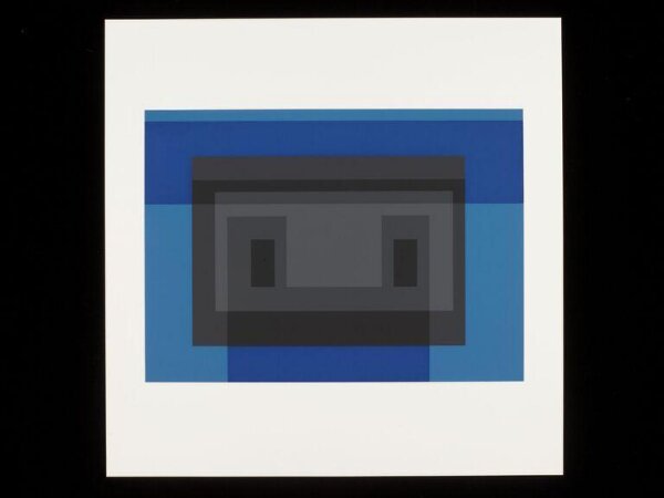 josef albers, Variant VII from the suite of ten plates  'Ten Variants'