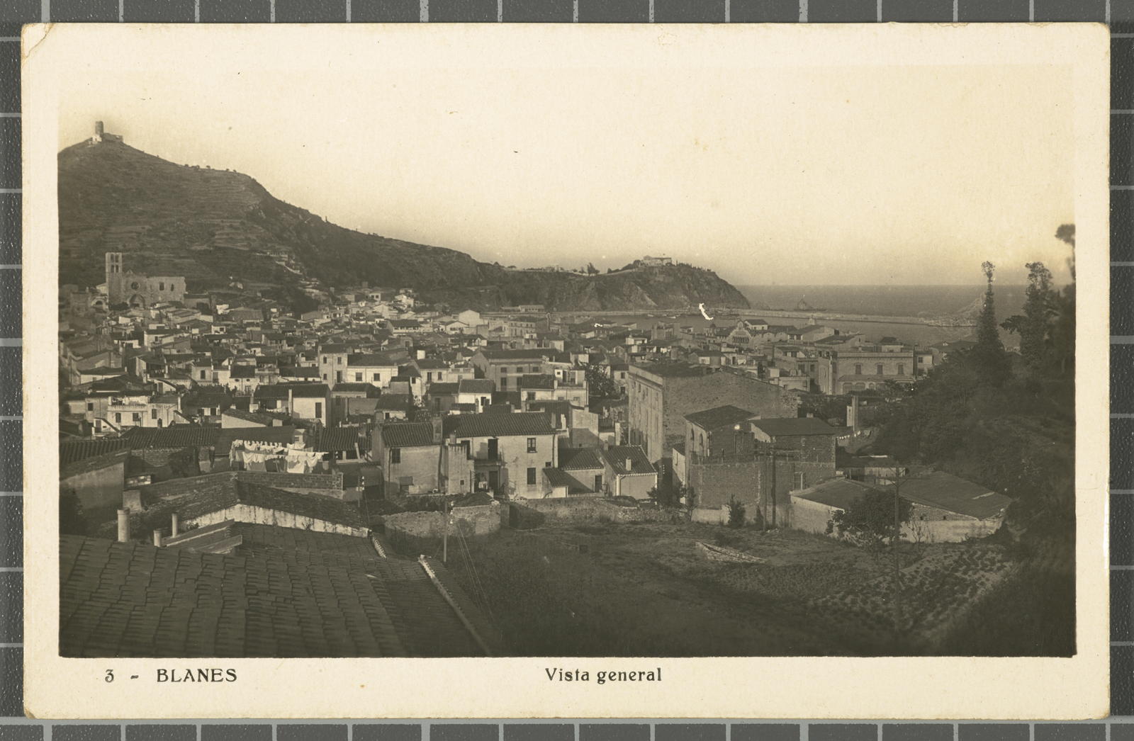 Desconegut, 3. Blanes. General view