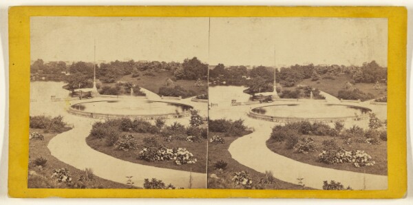 Edward and Henry T. Anthony & Co., Central Park. The Esplanade and Fountain, From S.W.