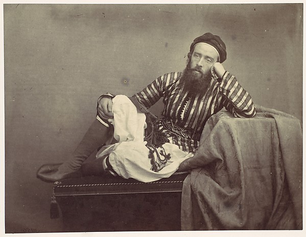 Francis Frith, Portrait, Turkish Summer Costume