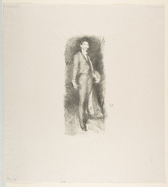 James McNeill Whistler, Count Robert de Montesquiou, No. 2