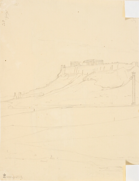 Martinus Rørbye, Udsigt mod Akropolis
