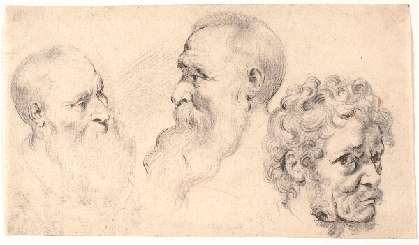 Peter Paul Rubens, Tre mandshoveder