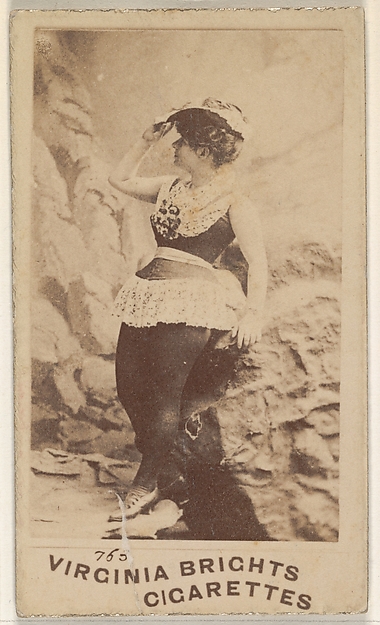 Allen & Ginter, Card 765, from the Actors and Actresses series (N45, Type 5) for Virginia Brights Cigarettes