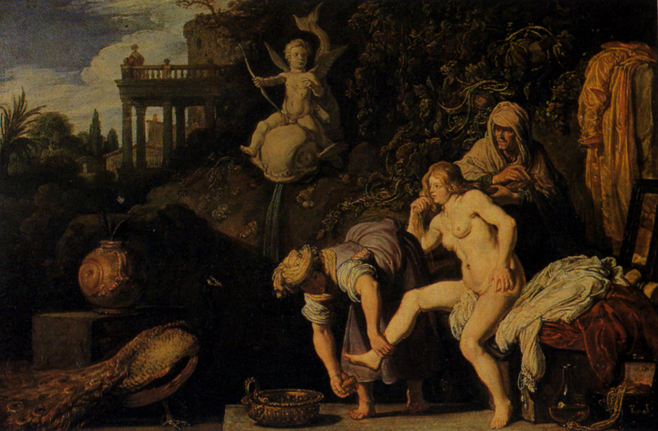 Pieter Lastman, Bathsheba at her Toilette