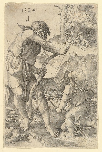 Lucas van Leyden, Lamech and Cain