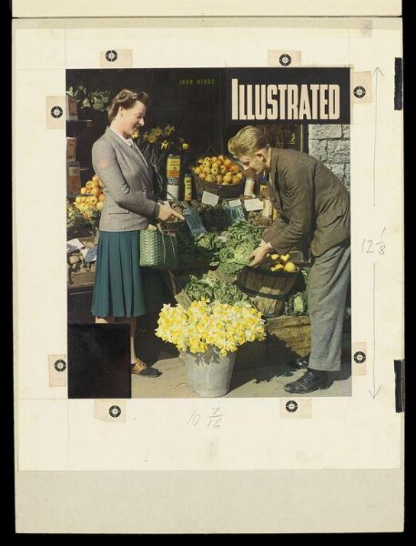Hinde, John Wilfrid, Outside Local Vegetable Shop