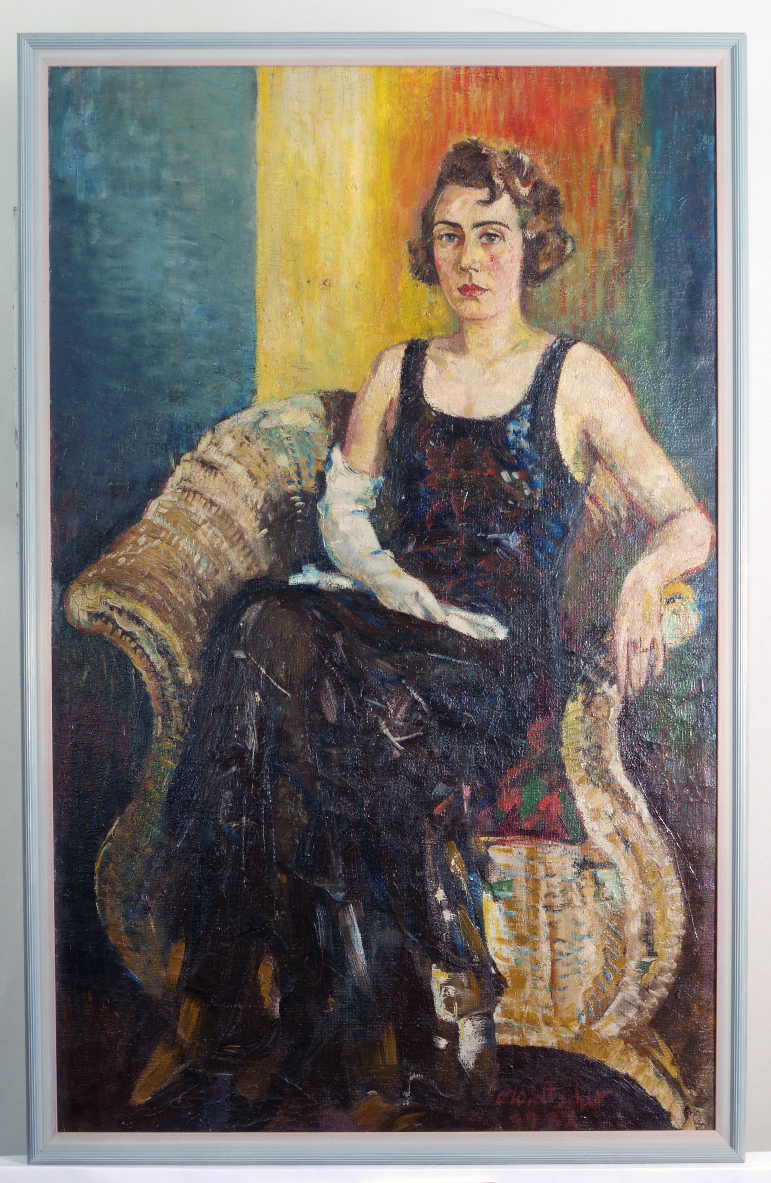 Otto Ditscher, Johanna Ditscher, die Frau des Künstlers