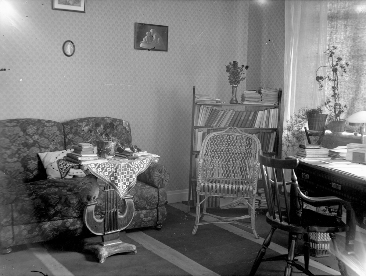 Anna Wilhelmina Hedström, School colony, 1920s. Interior of rooms. The Plates of Josef Grankvist.