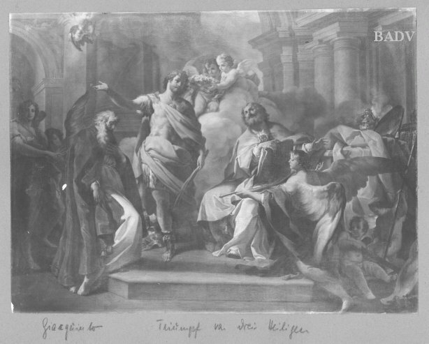 Corrado Giaquinto, Triumph of three Saints
