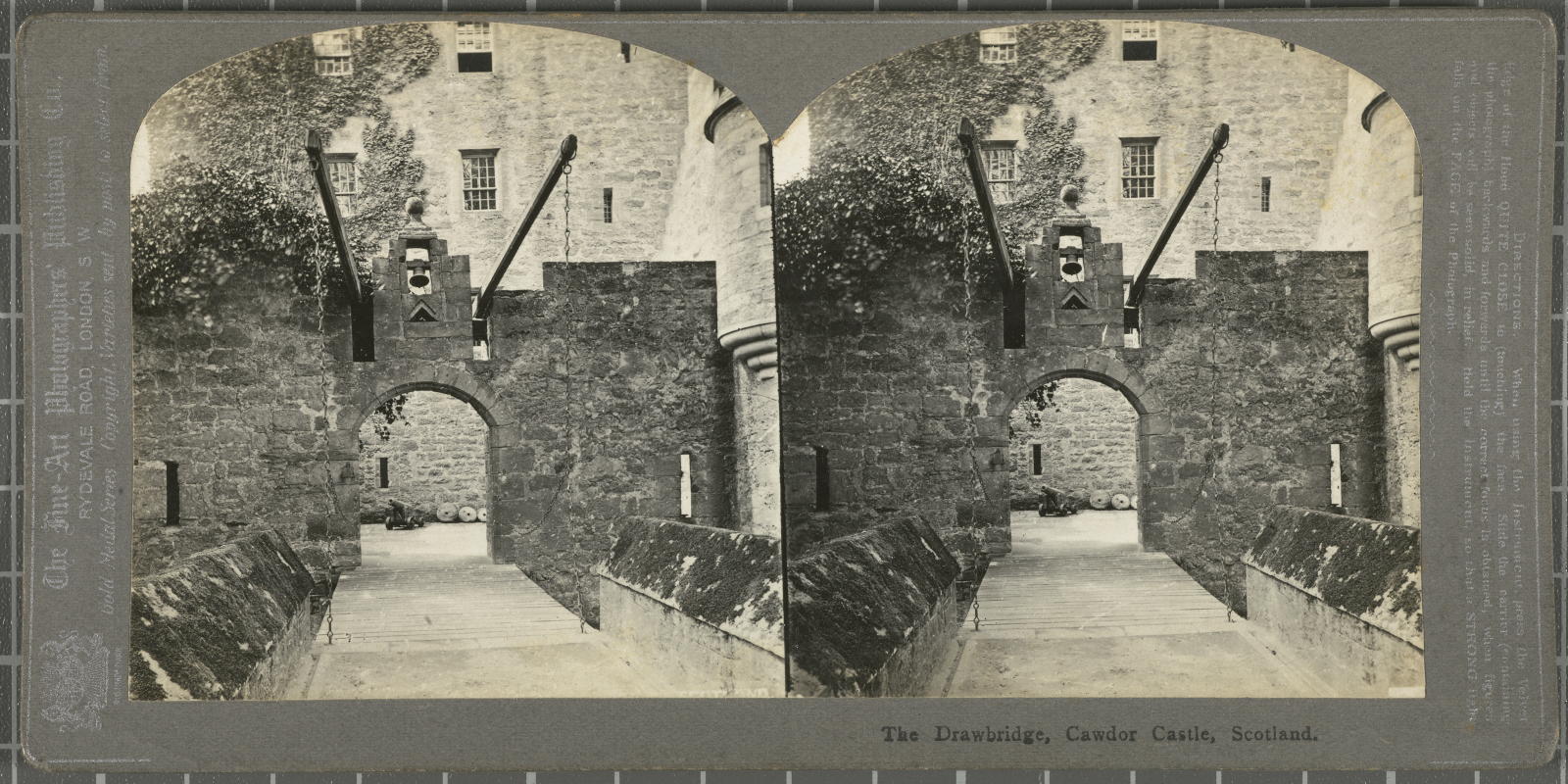 Desconegut, The Drawbridge, Cawdor Castle, Scotland. Fine-Art Photog. Publish. Co.