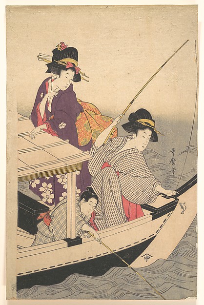 Kitagawa Utamaro, Fishing
