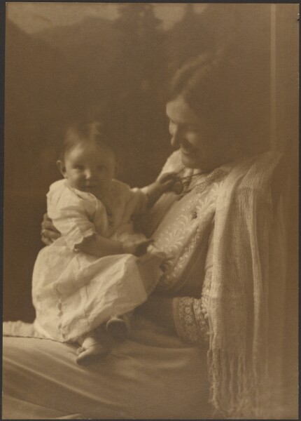 Louis Fleckenstein, [Mother with Shawl and Infant]
