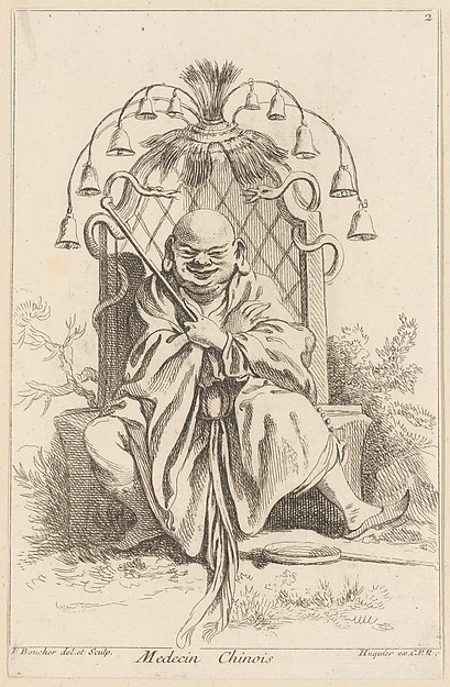 François Boucher, Chinese doctor