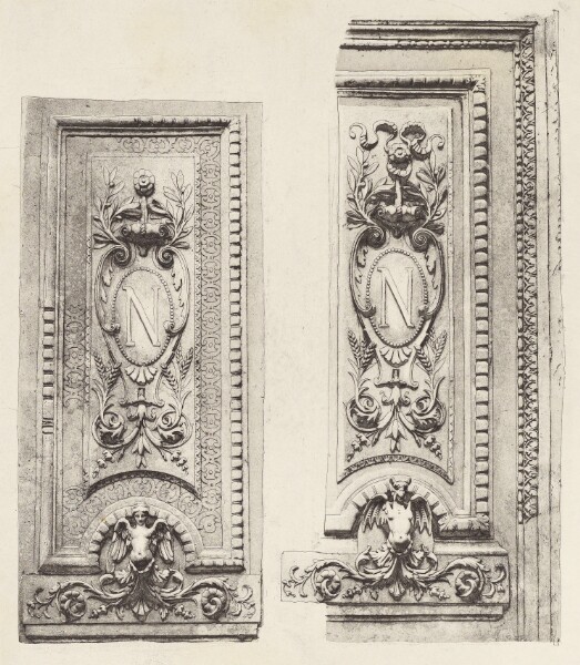 Édouard Baldus, Louvre (Façade sur le Quai)