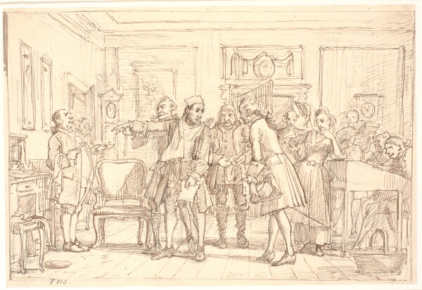 Wilhelm Marstrand, Den stundesløse, I, 6