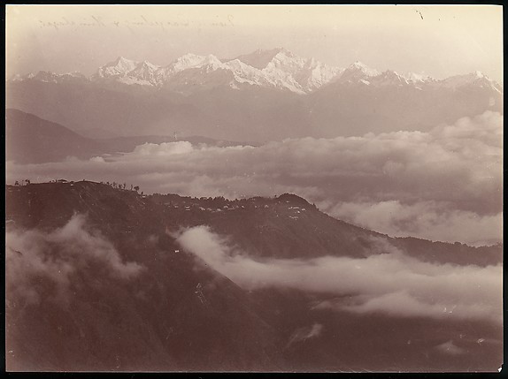 Unknown, View of Darjeeling and Himalayas