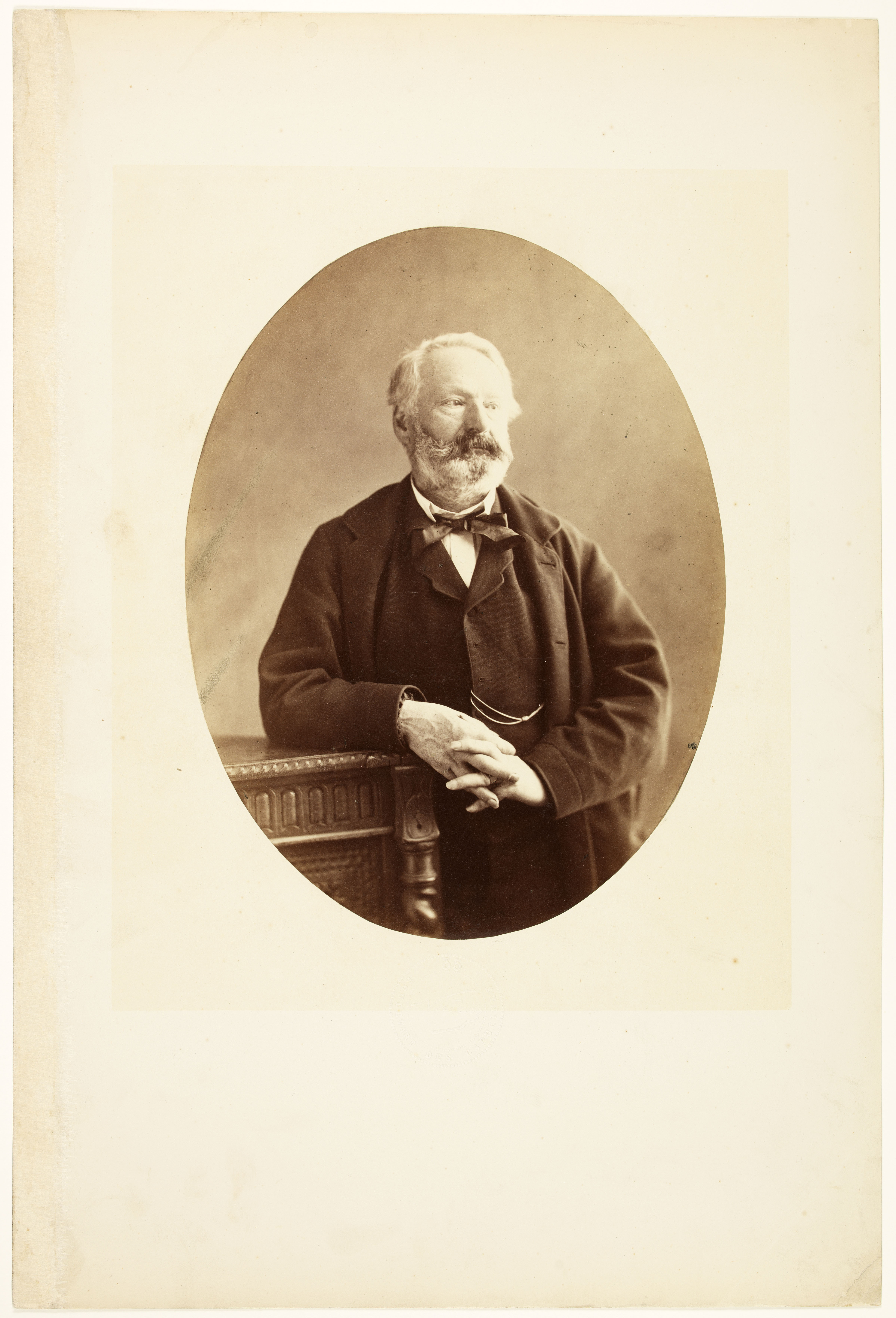 Nadar, Victor Hugo à Bruxelles pour le Banquet des Misérables