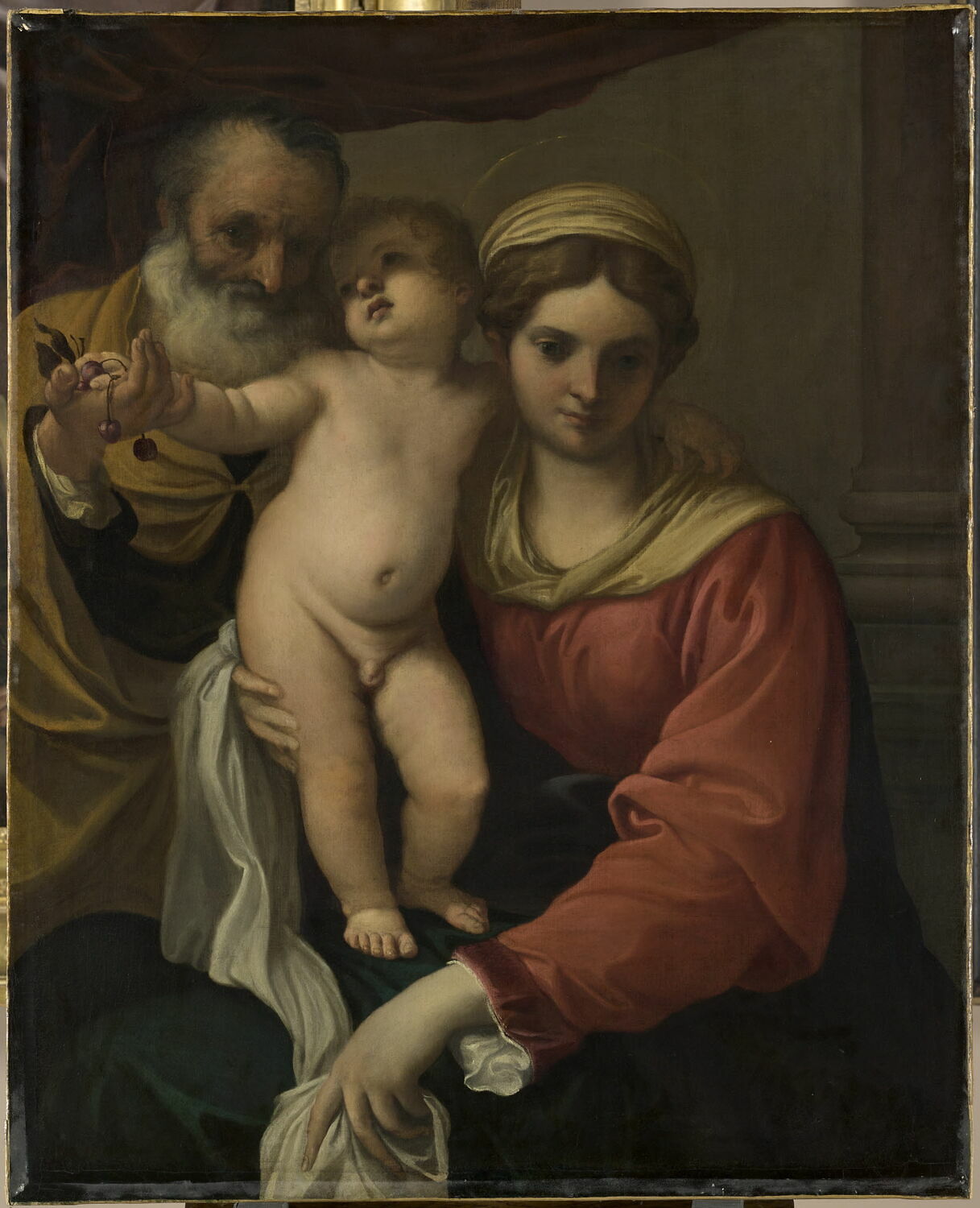 Annibale Carracci, Madonna with Cherries
