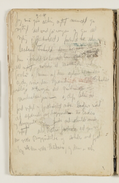 J.A. Jerichau (II), Notater om at "gøre alting rigtigt"; om "Spændinger", "Energier", "Gnidninger" og "Modsætninger"