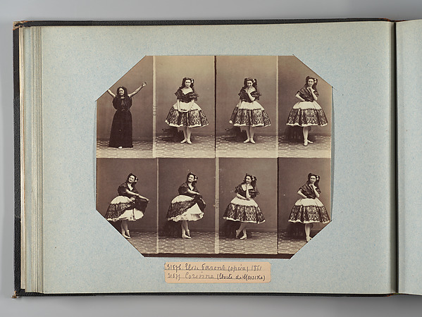 André-Adolphe-Eugène Disdéri, Elise Parent; Corinne