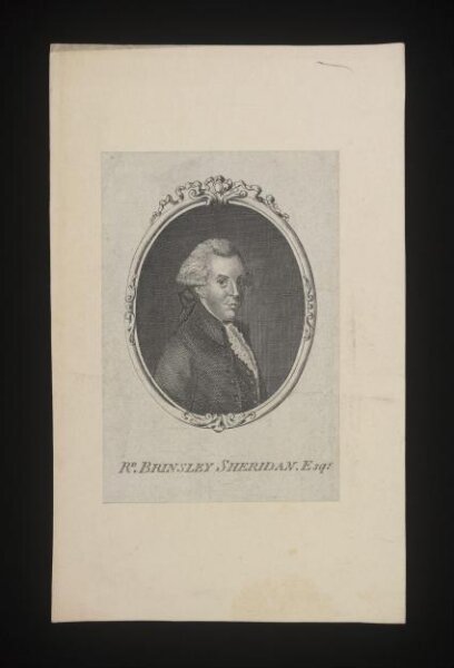 Unknown, Rd Brinsley Sheridan Esq