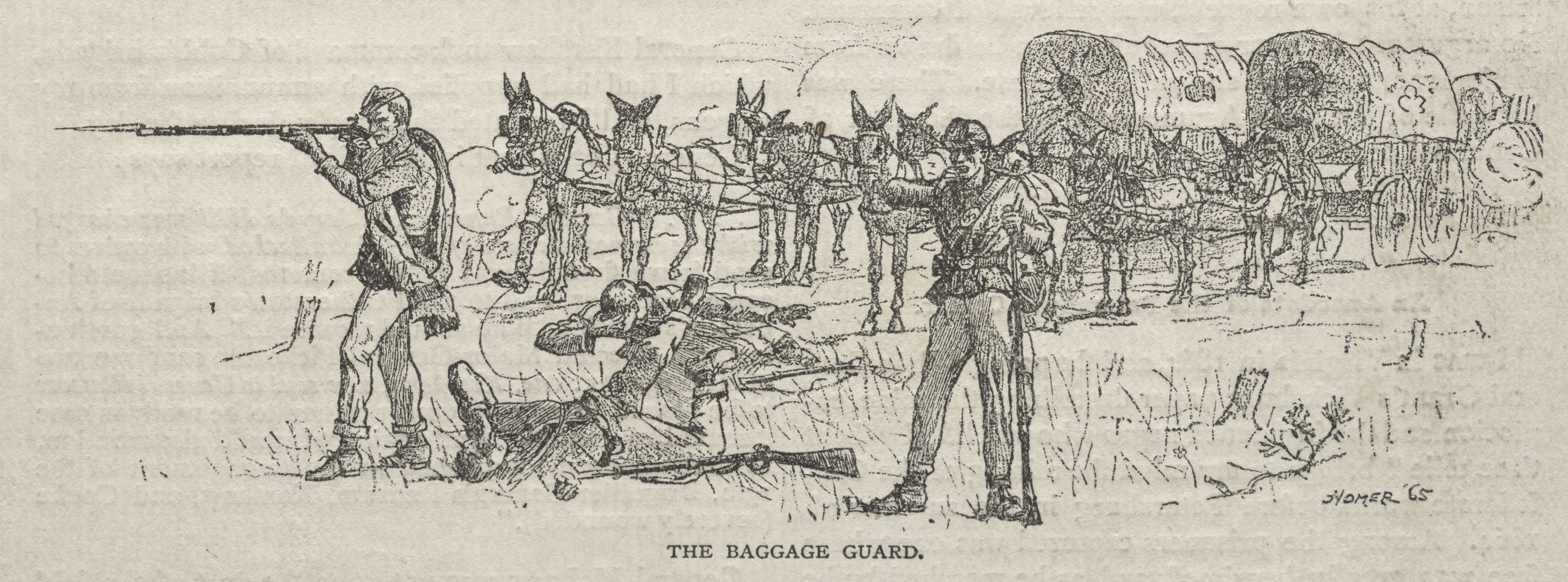 Winslow Homer, The Baggage Guard