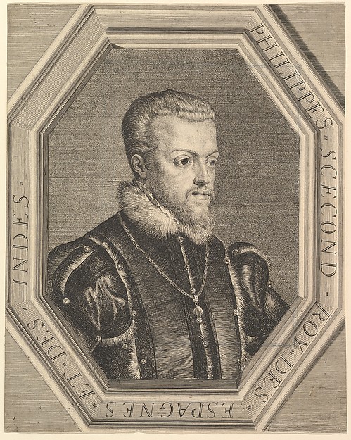 Jean Morin, Philippe II, roi d'Espagne