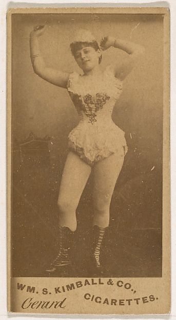William S. Kimball & Company, Miss Gerard, from the Actresses series (N203) issued by Wm. S. Kimball & Co.
